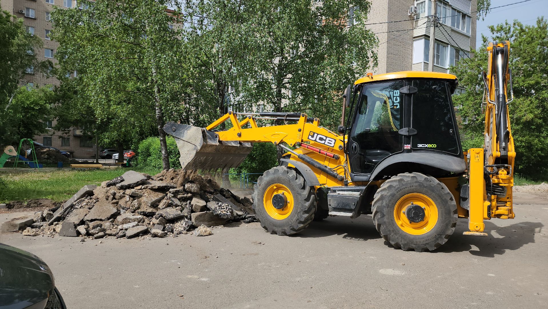 серпухов, подмосковье, благоустройство дворовой территории,