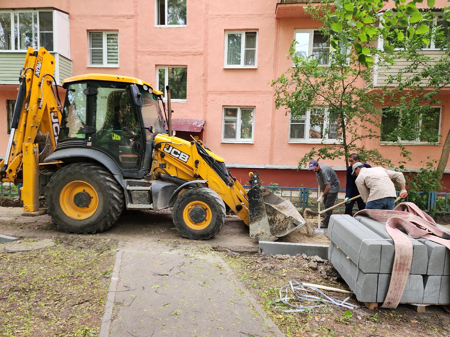 серпухов, подмосковье, благоустройство дворовой территории,