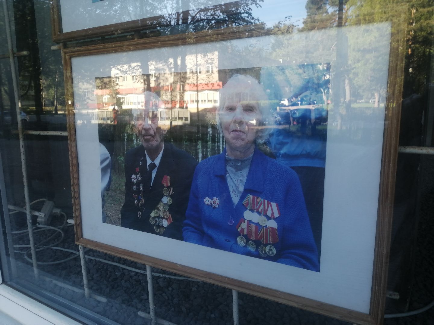 ветераны, ВОВ, Протвино, День Победы, окна, музей