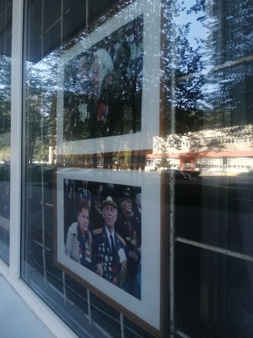 ветераны, ВОВ, Протвино, День Победы, окна, музей