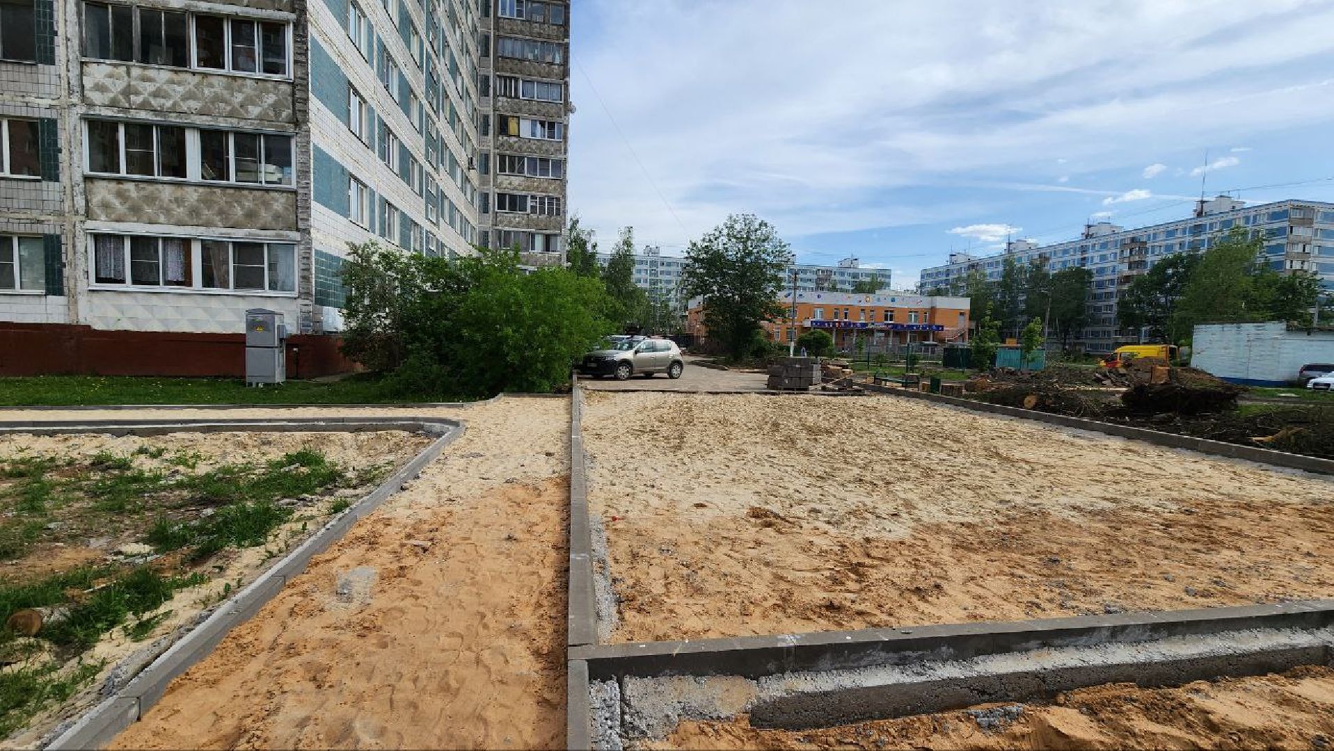 Дмитров, Благоустройство, Минблаго, Микрорайон Космонавтов,