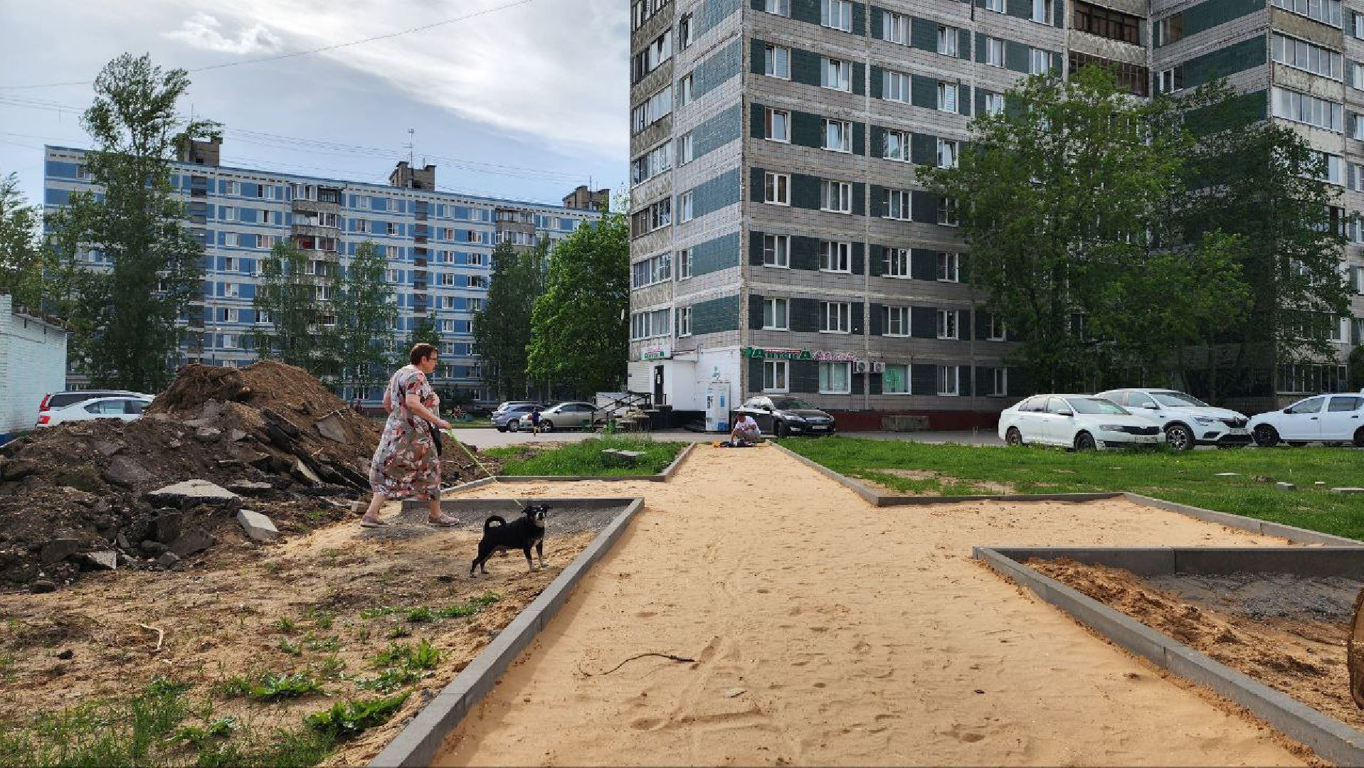 Дмитров, Благоустройство, Минблаго, Микрорайон Космонавтов,