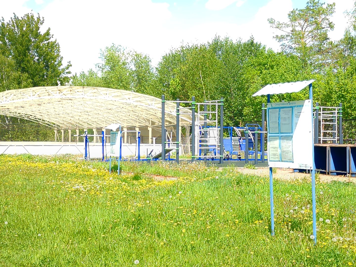 ремонт стадиона, ликино-дулево, орехово-зуевский техникум,