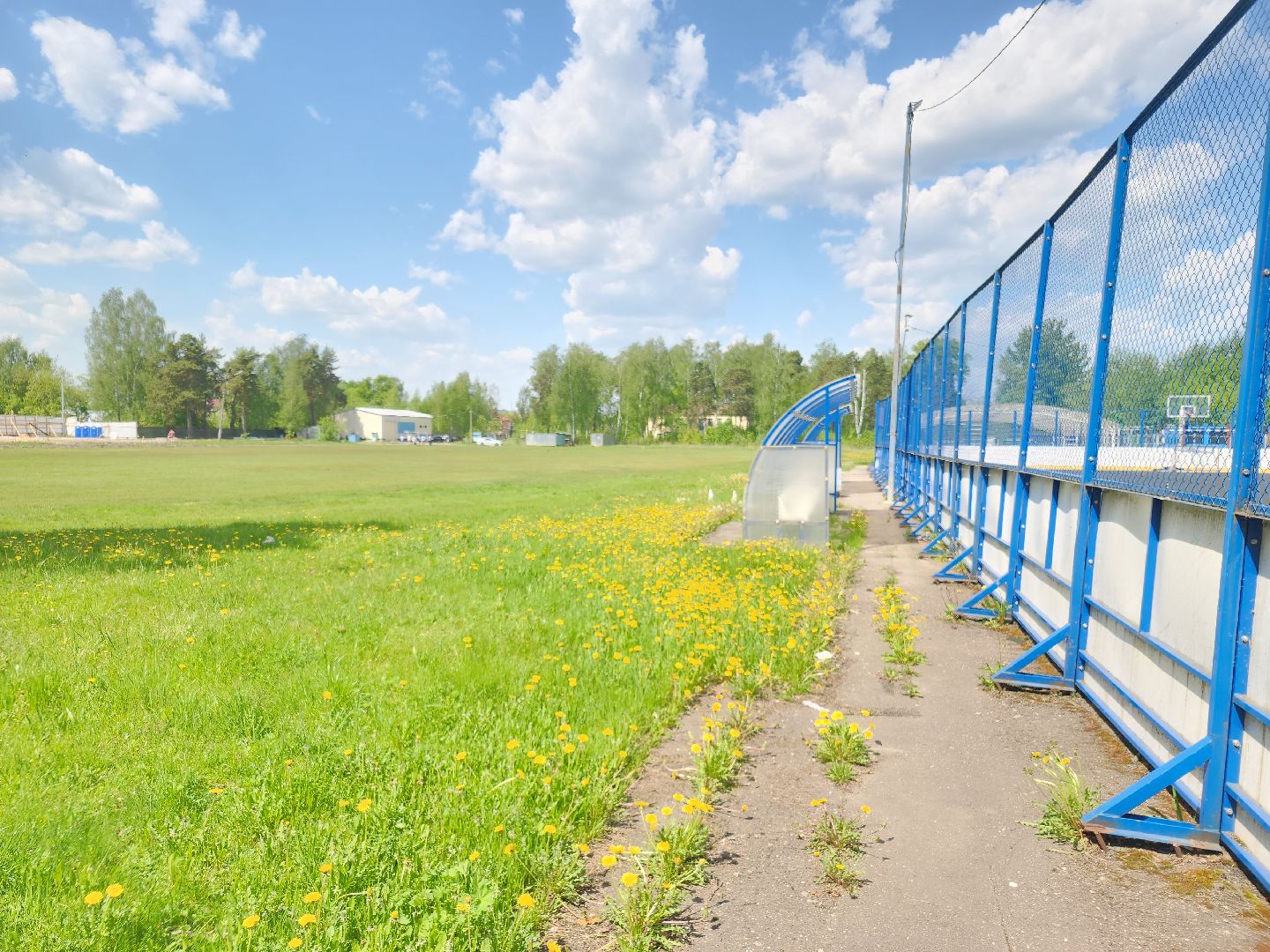 ремонт стадиона, ликино-дулево, орехово-зуевский техникум,