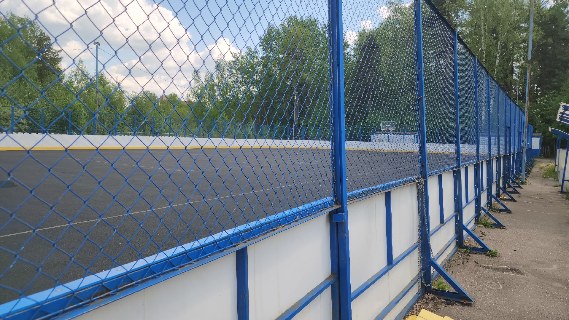 ремонт стадиона, ликино-дулево, орехово-зуевский техникум,