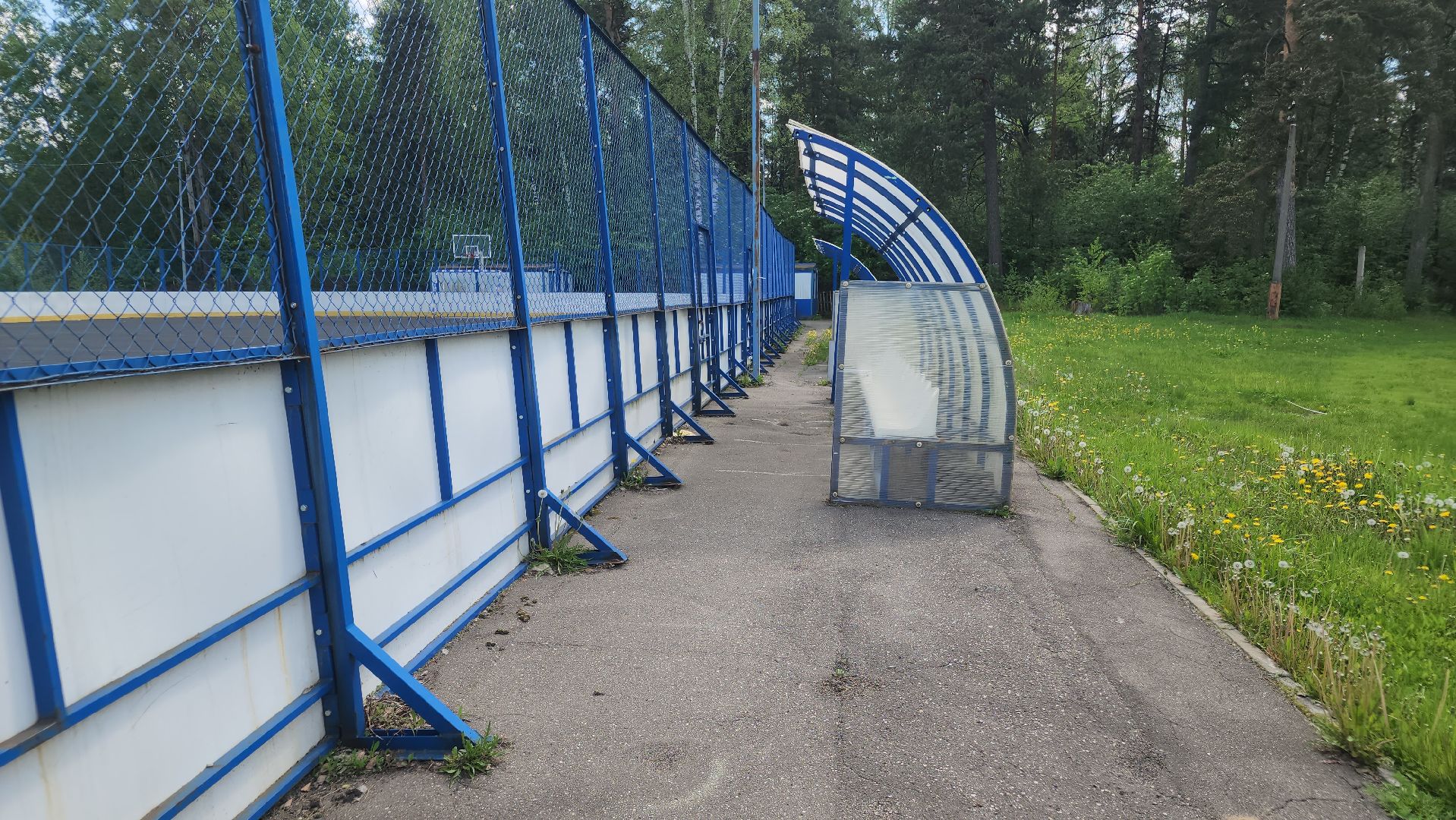 ремонт стадиона, ликино-дулево, орехово-зуевский техникум,