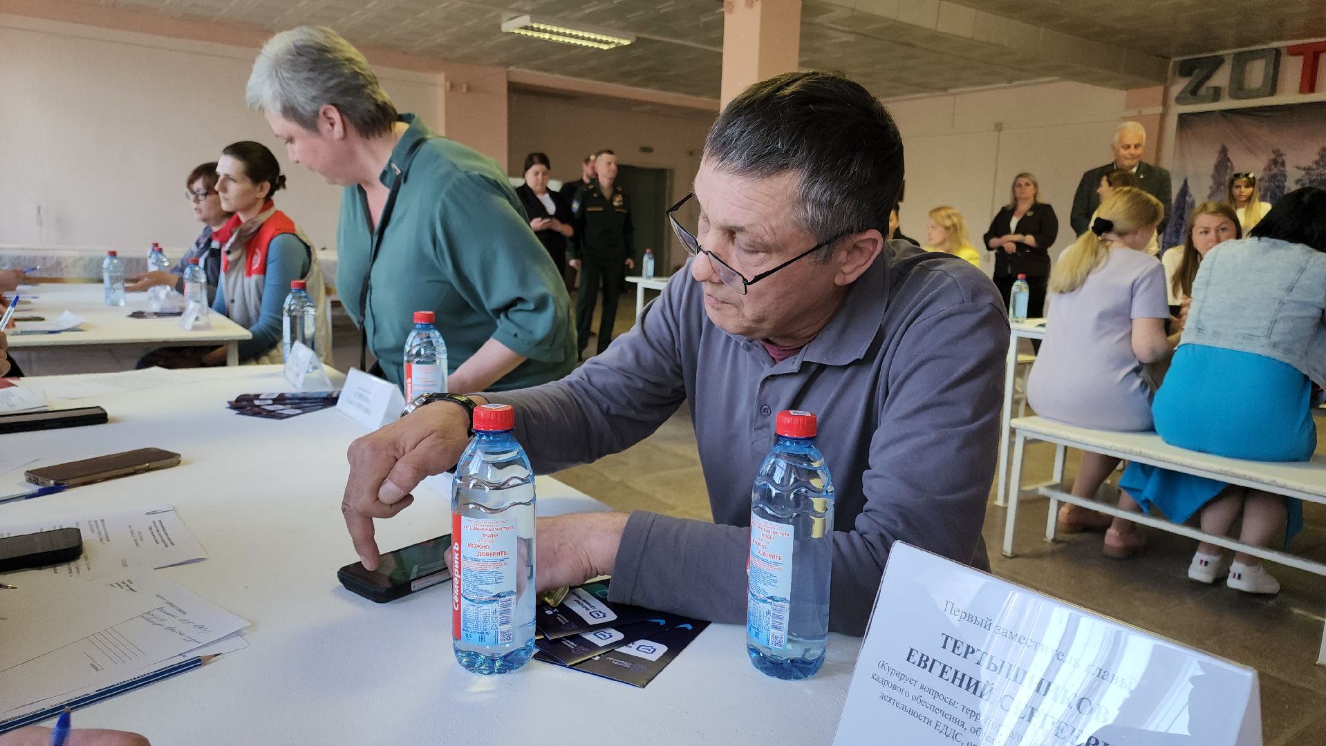 кашира, школа, выездная администрация, дороги, троутар, водоотведение, школьники,