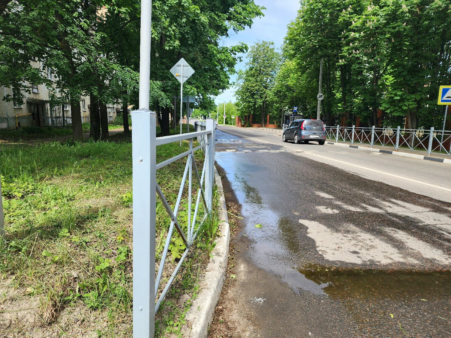 пущино, серпухов, дороги,  благоустройство,