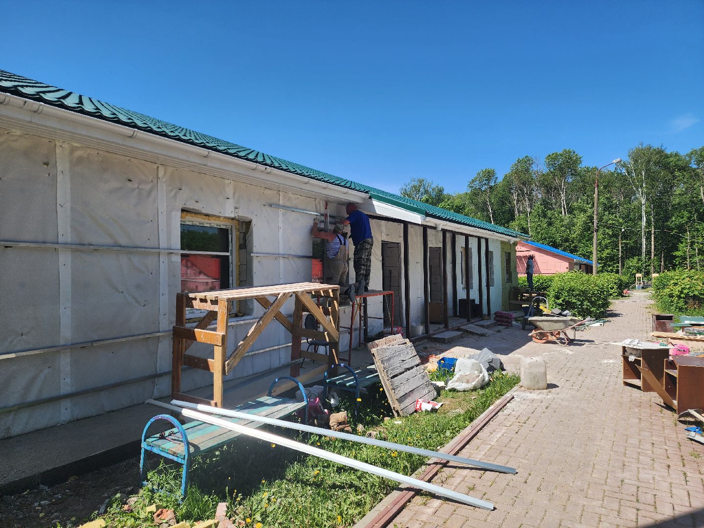 зарайск, ДОЛ Осетр, каникулы в лагере, ремонт, летние смены,