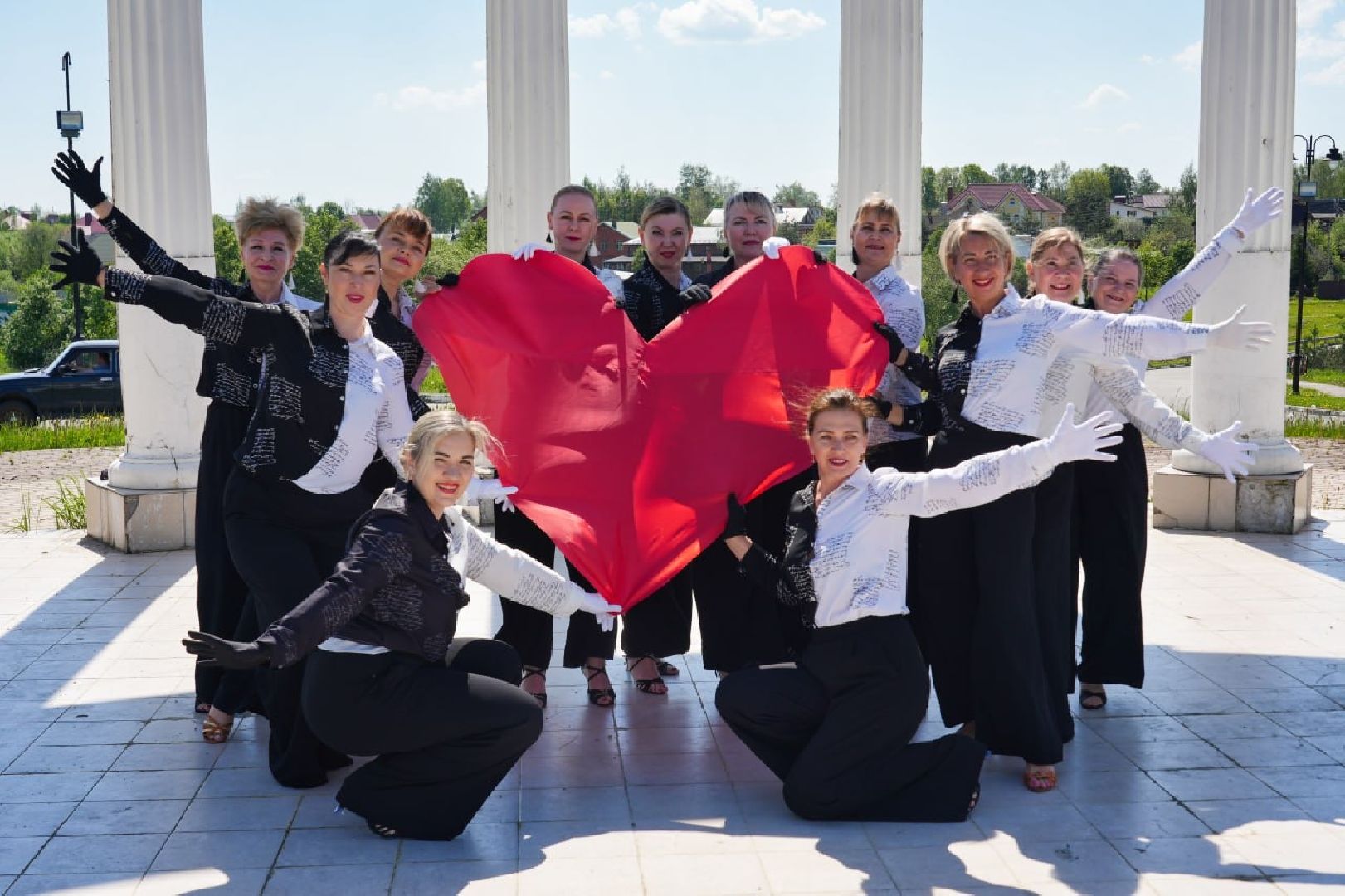 сергиев посад, флешмоб, творчество , танцы, сергиево-посадский городской округ, культура ,