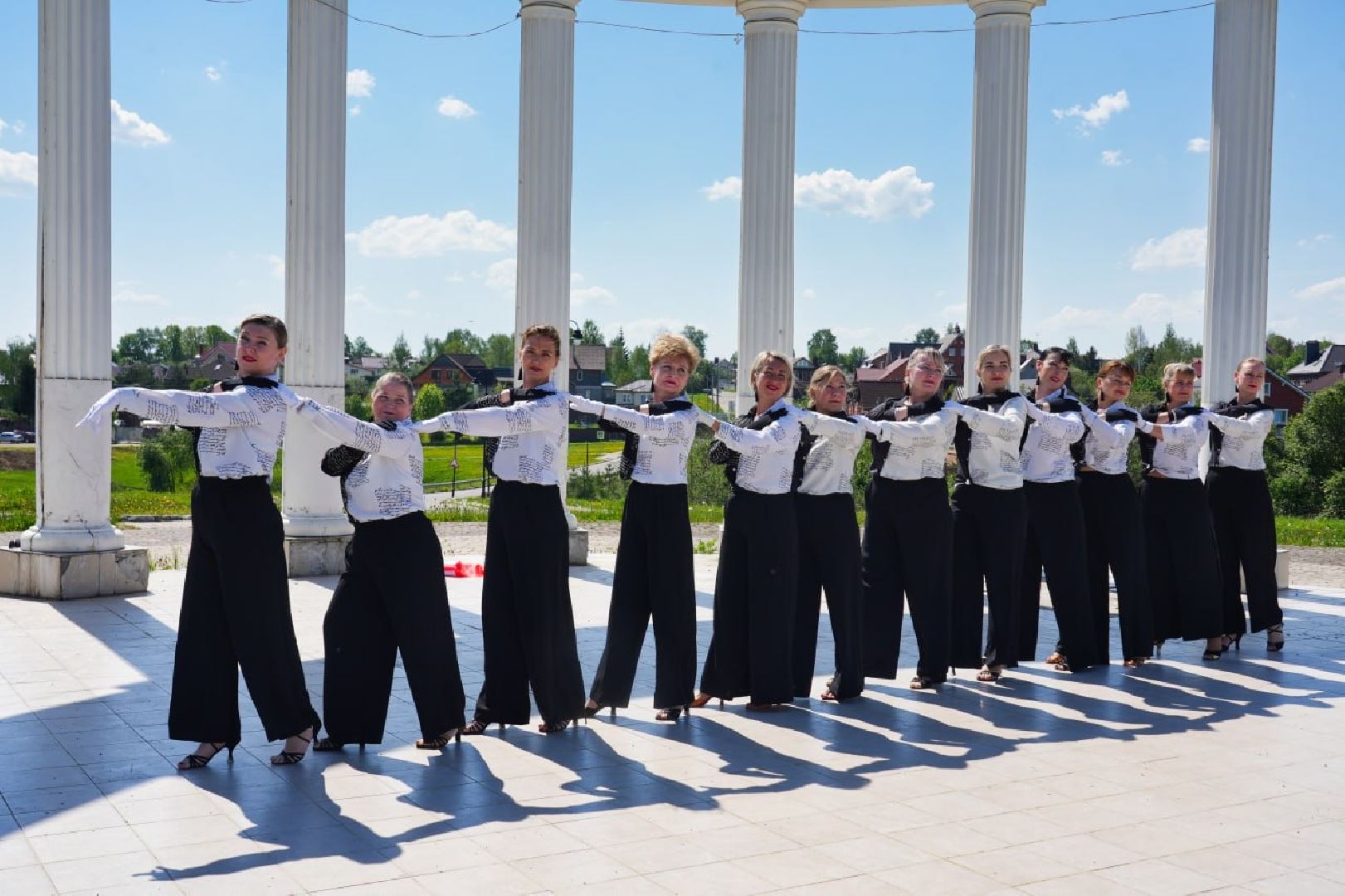 сергиев посад, флешмоб, творчество , танцы, сергиево-посадский городской округ, культура ,
