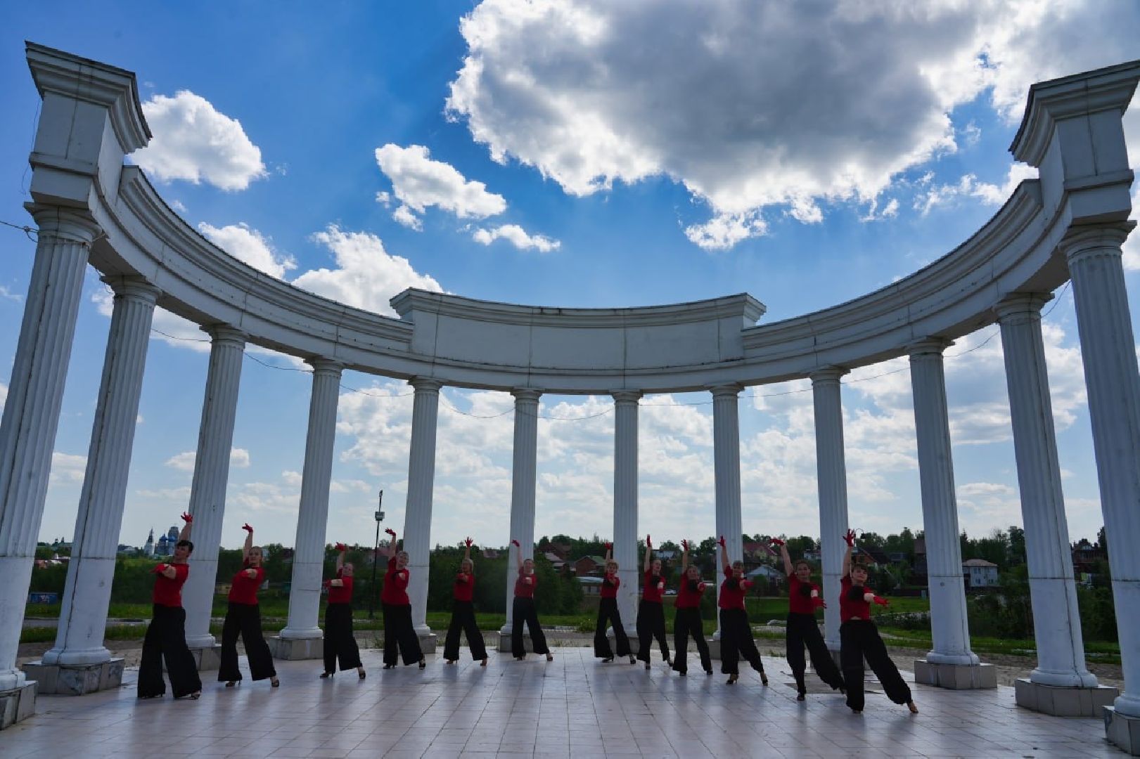 сергиев посад, флешмоб, творчество , танцы, сергиево-посадский городской округ, культура ,