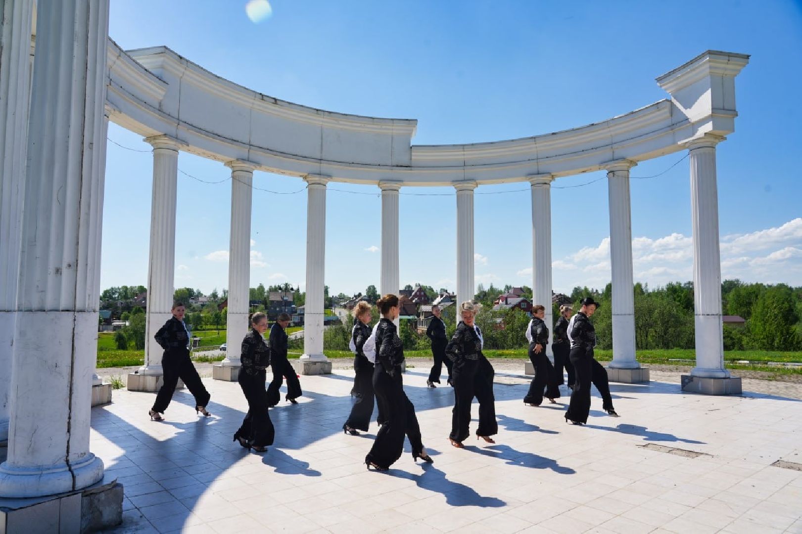 сергиев посад, флешмоб, творчество , танцы, сергиево-посадский городской округ, культура ,