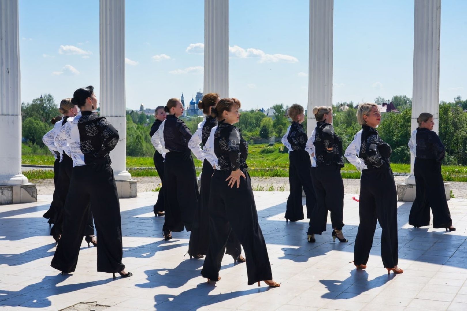 сергиев посад, флешмоб, творчество , танцы, сергиево-посадский городской округ, культура ,