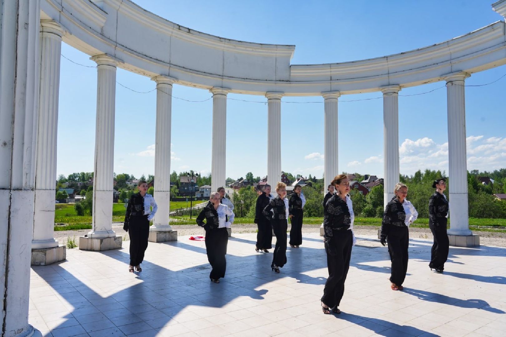 сергиев посад, флешмоб, творчество , танцы, сергиево-посадский городской округ, культура ,