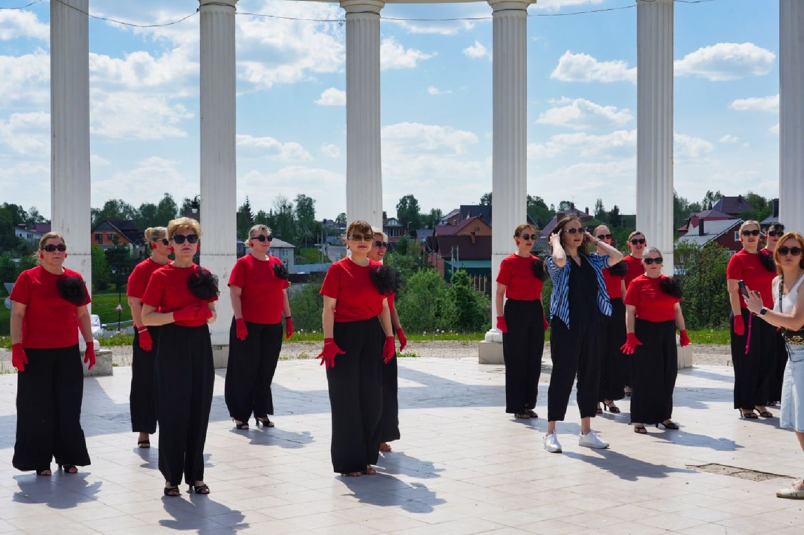 сергиев посад, флешмоб, творчество , танцы, сергиево-посадский городской округ, культура ,