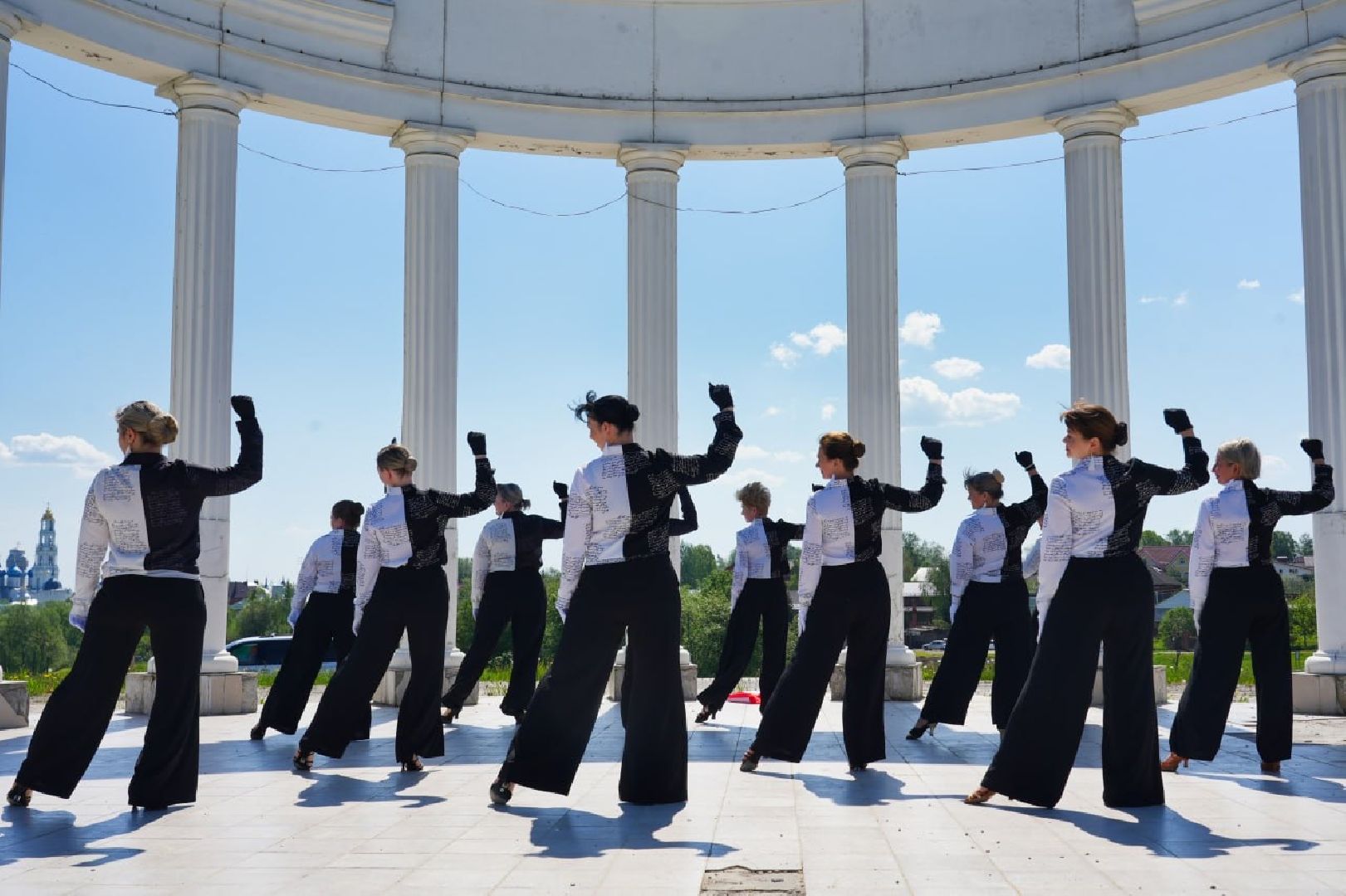 сергиев посад, флешмоб, творчество , танцы, сергиево-посадский городской округ, культура ,