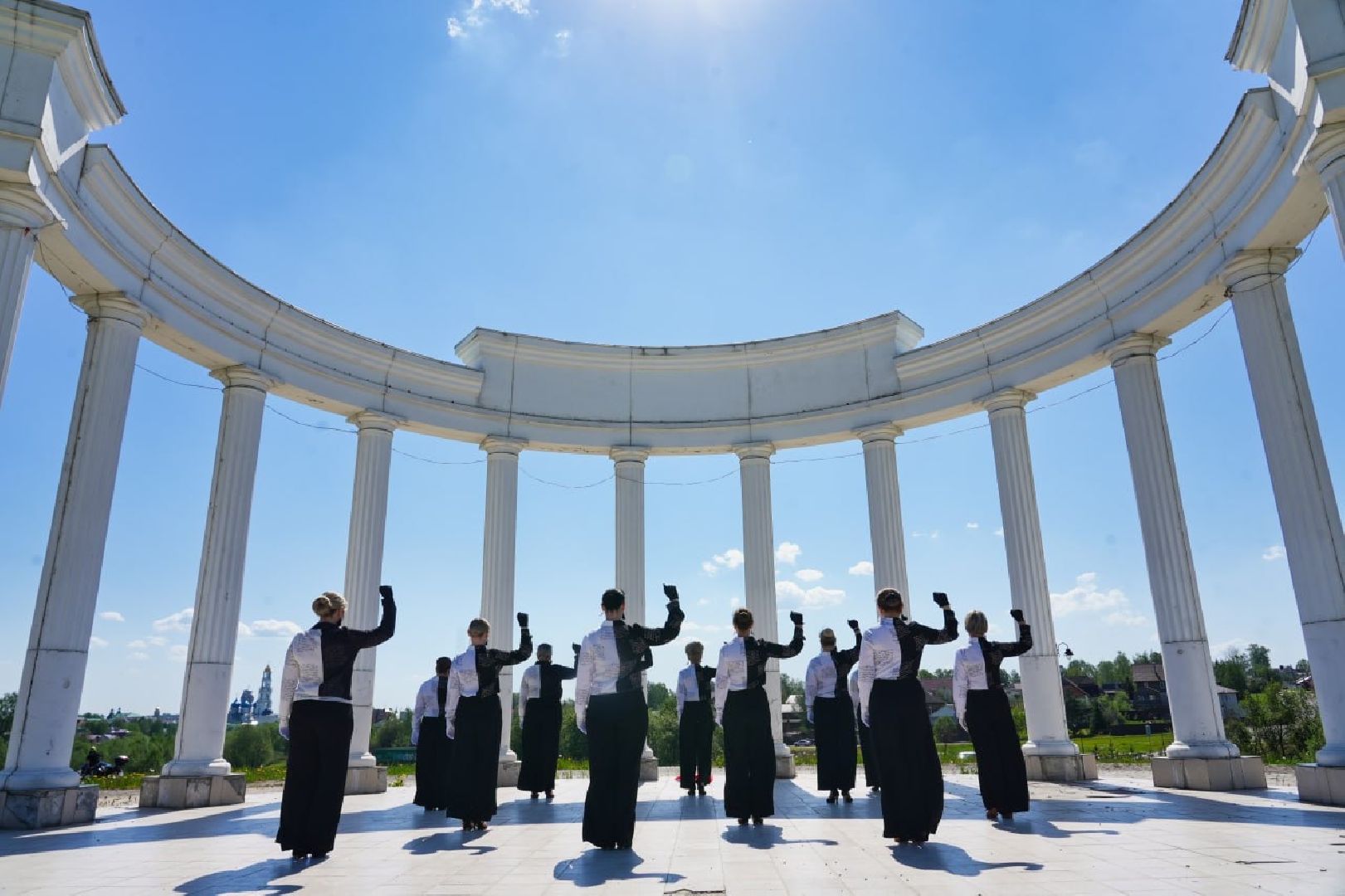 сергиев посад, флешмоб, творчество , танцы, сергиево-посадский городской округ, культура ,
