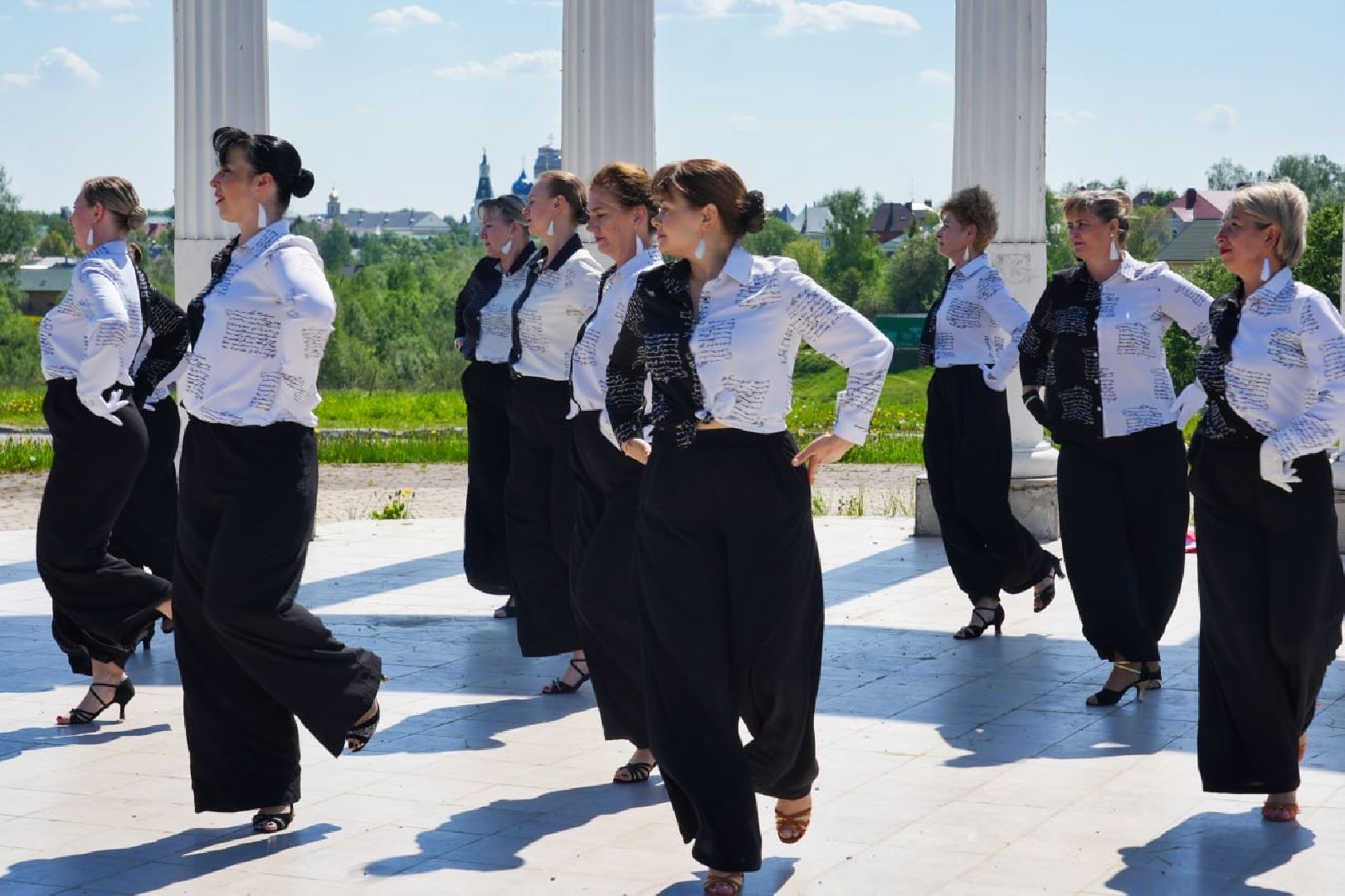 сергиев посад, флешмоб, творчество , танцы, сергиево-посадский городской округ, культура ,