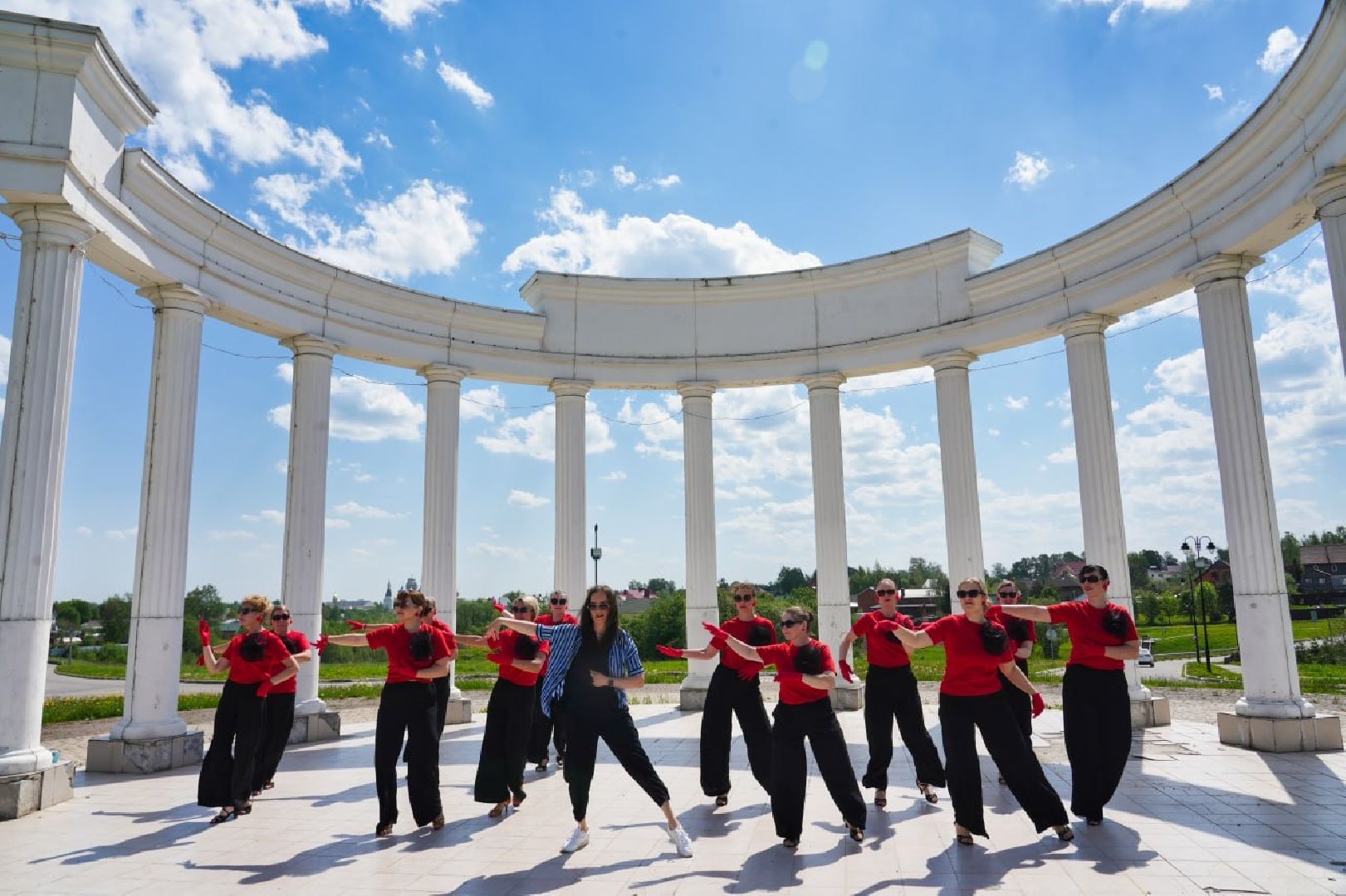 сергиев посад, флешмоб, творчество , танцы, сергиево-посадский городской округ, культура ,