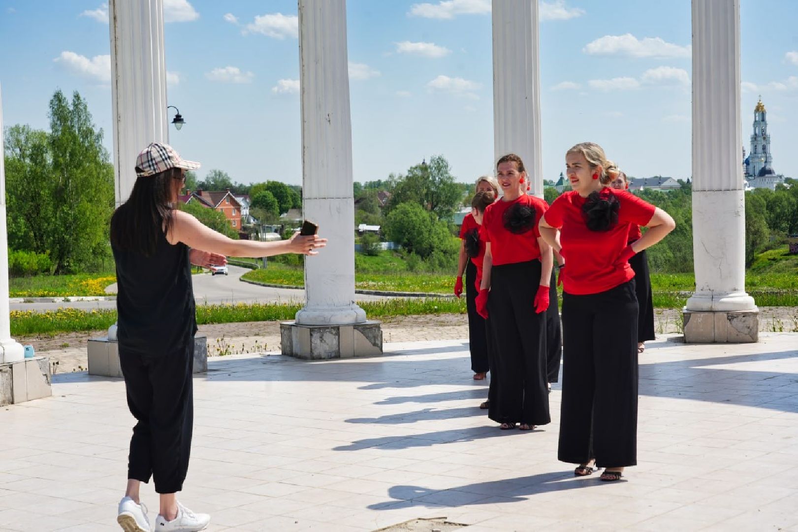сергиев посад, флешмоб, творчество , танцы, сергиево-посадский городской округ, культура ,