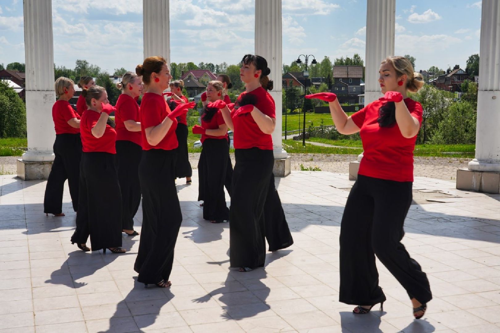 сергиев посад, флешмоб, творчество , танцы, сергиево-посадский городской округ, культура ,