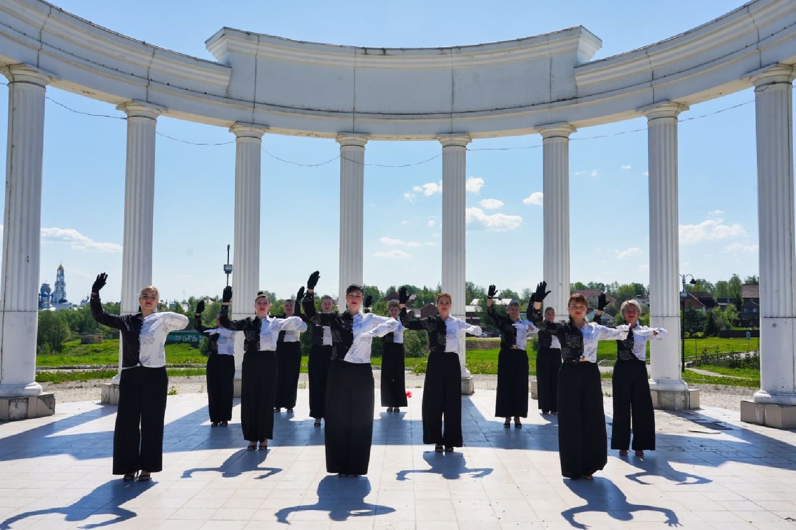 сергиев посад, флешмоб, творчество , танцы, сергиево-посадский городской округ, культура ,