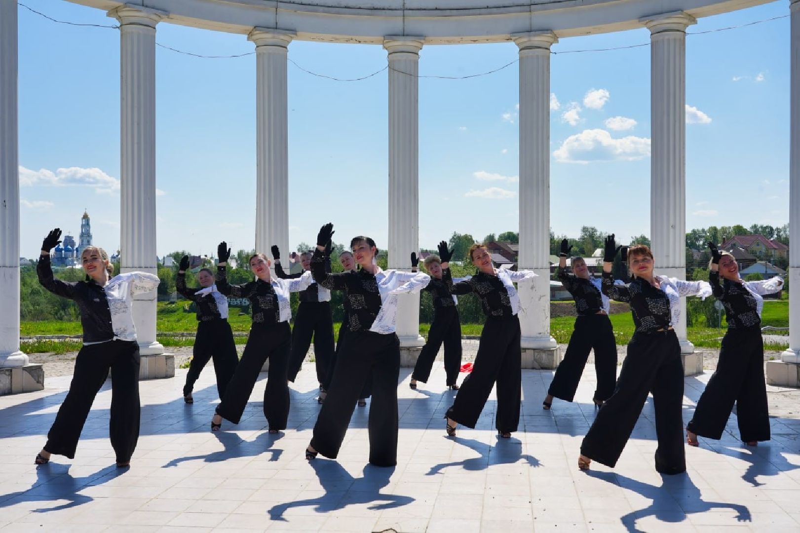 сергиев посад, флешмоб, творчество , танцы, сергиево-посадский городской округ, культура ,