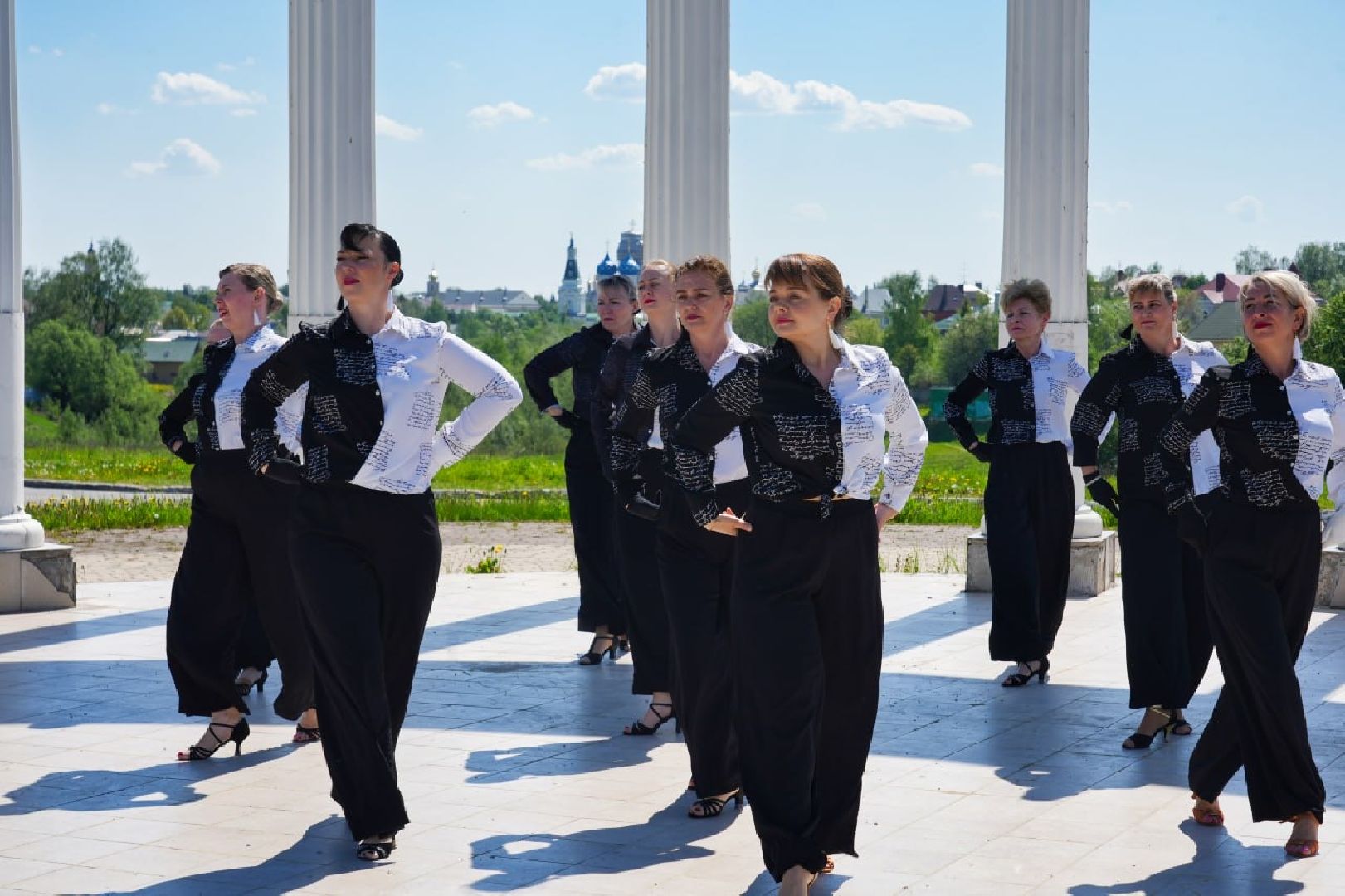 сергиев посад, флешмоб, творчество , танцы, сергиево-посадский городской округ, культура ,