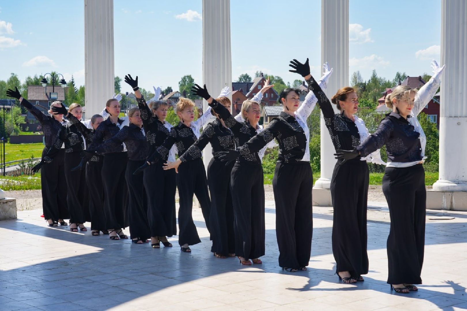 сергиев посад, флешмоб, творчество , танцы, сергиево-посадский городской округ, культура ,