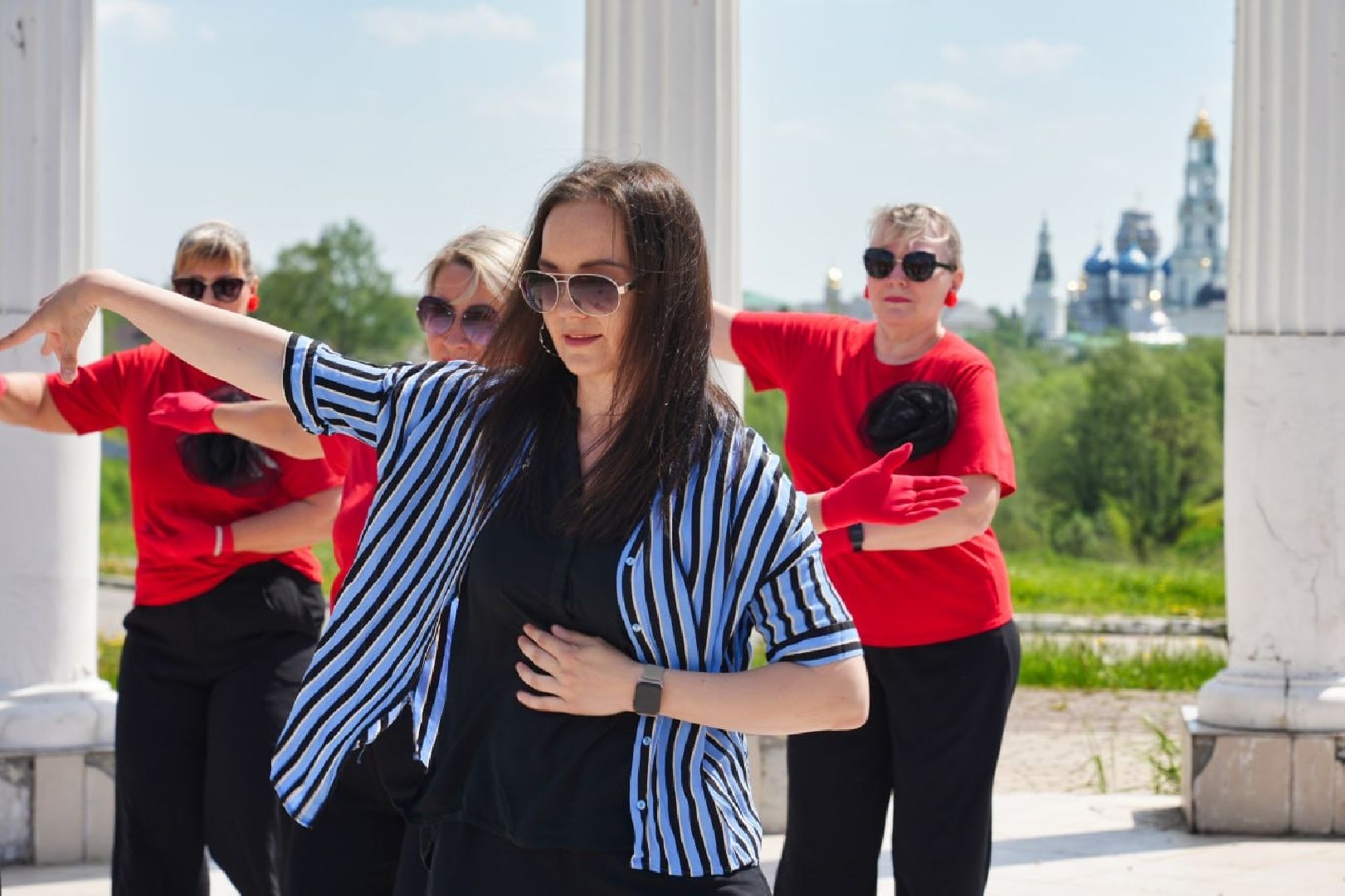 сергиев посад, флешмоб, творчество , танцы, сергиево-посадский городской округ, культура ,