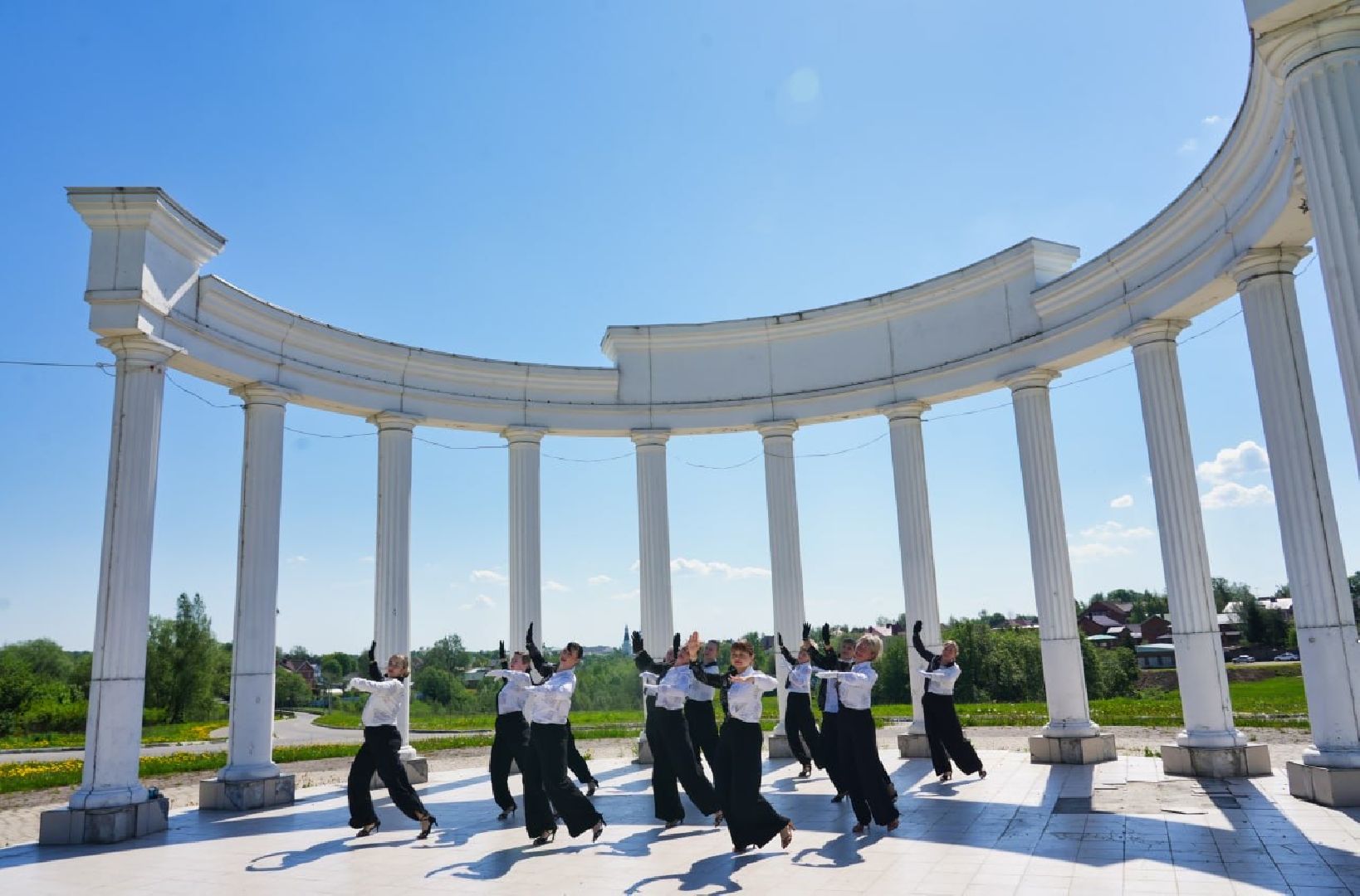 сергиев посад, флешмоб, творчество , танцы, сергиево-посадский городской округ, культура ,
