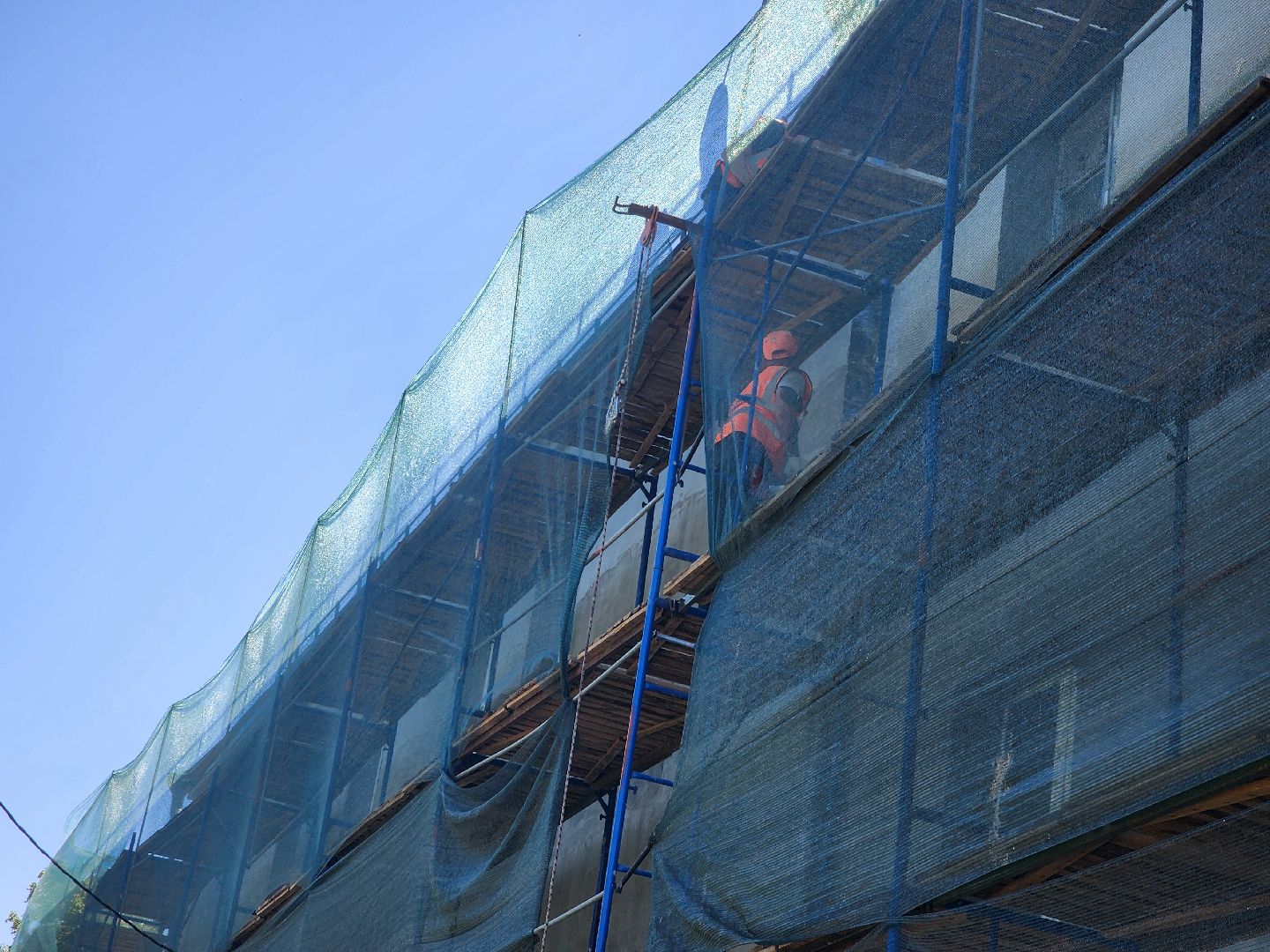 Зарайск, благоустройство,Отделка многоквартирного дома,