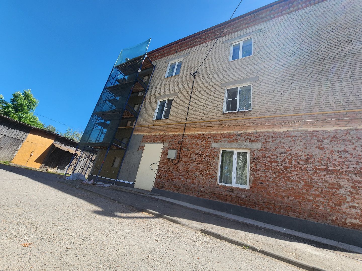 Зарайск, благоустройство,Отделка многоквартирного дома,