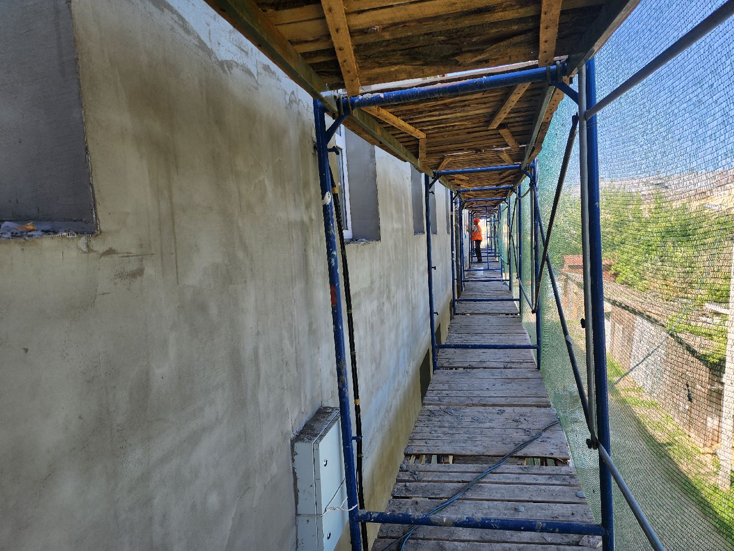 Зарайск, благоустройство,Отделка многоквартирного дома,