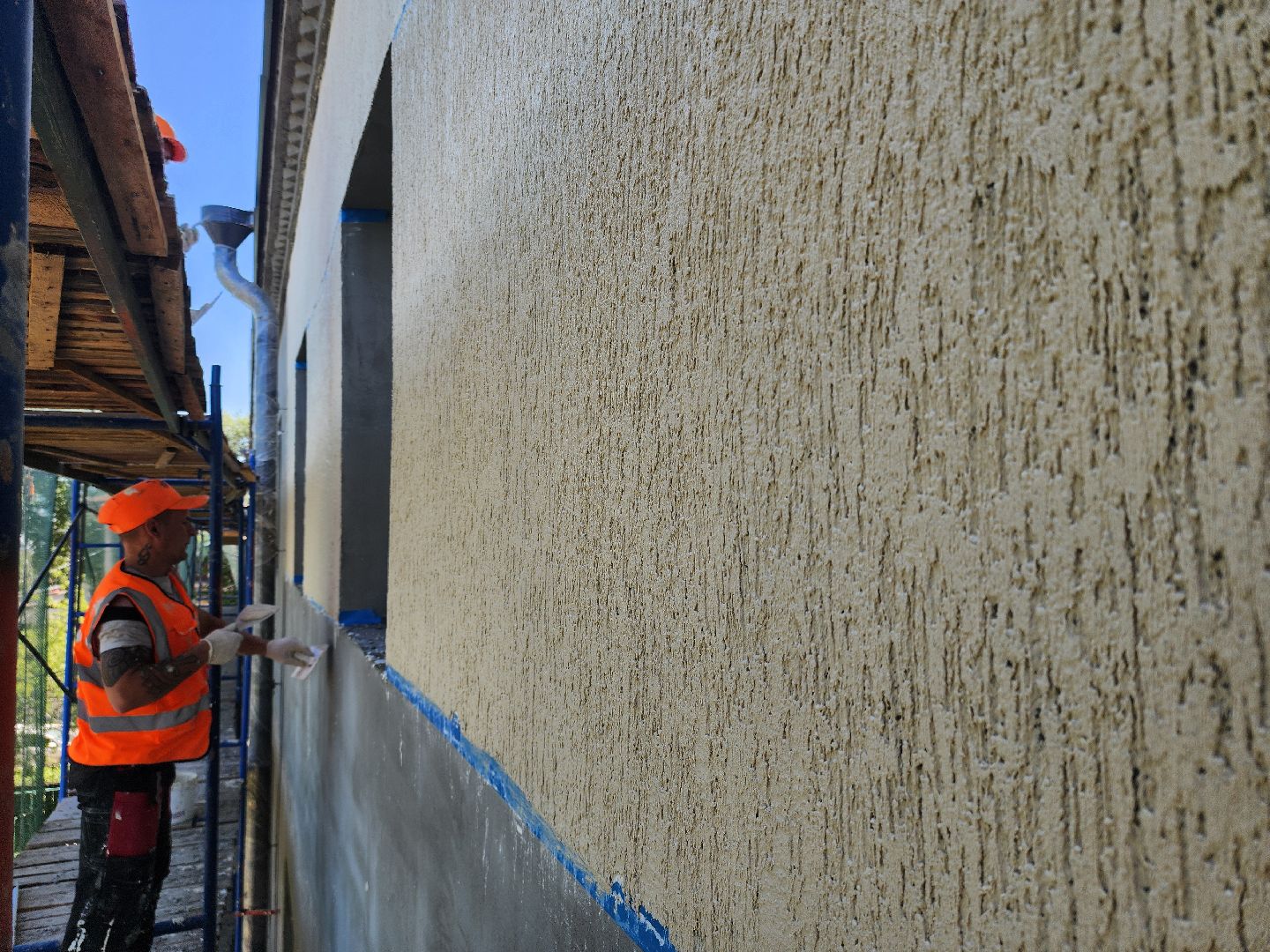 Зарайск, благоустройство,Отделка многоквартирного дома,