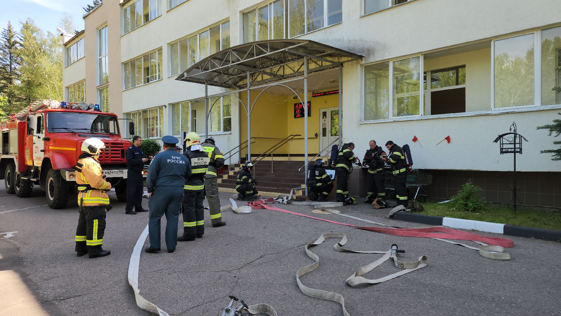 ступино, безопасность,  учения мчс,