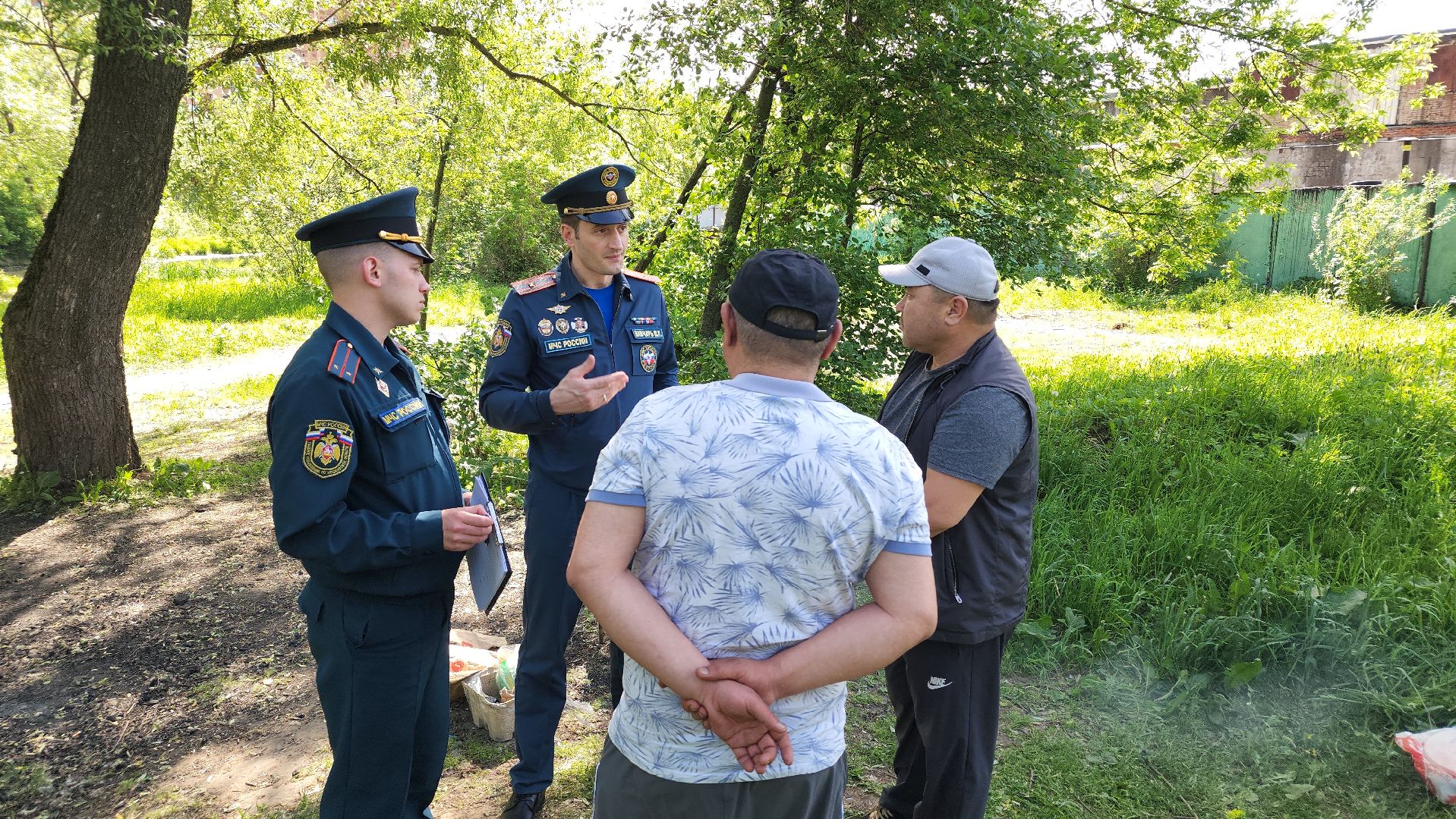 мытищи, противопожарный рейд,