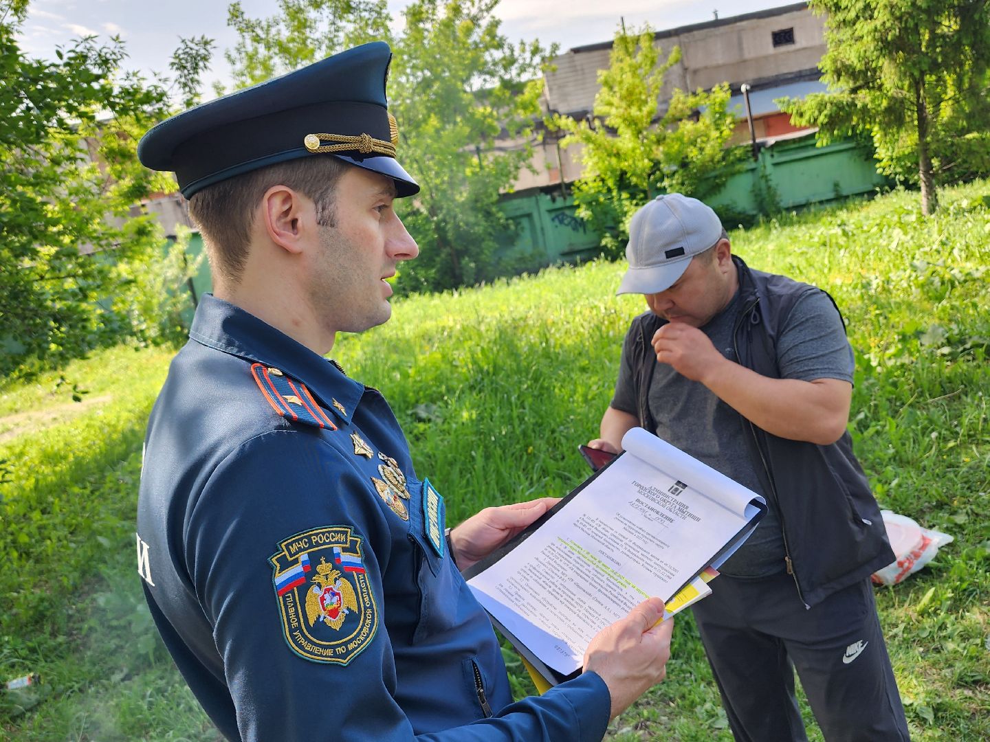 мытищи, противопожарный рейд,