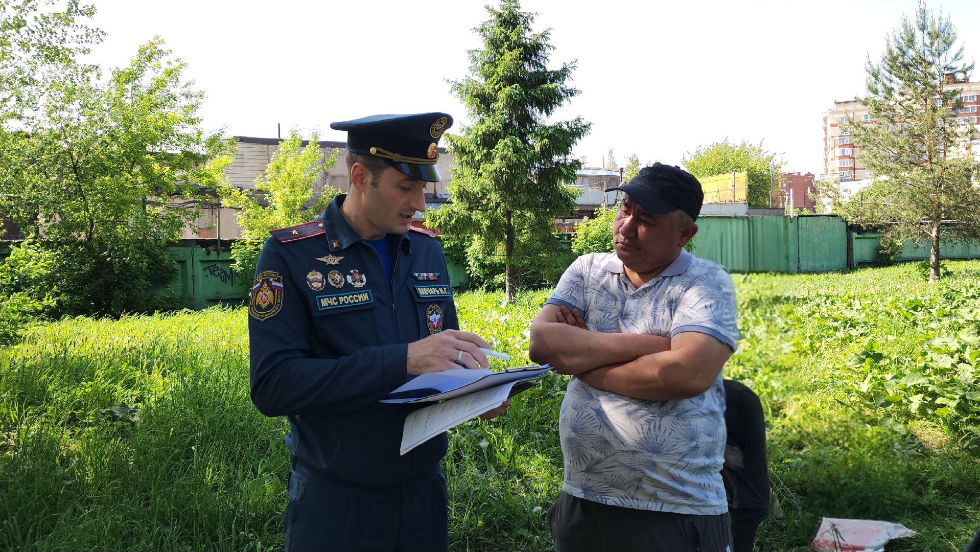 мытищи, противопожарный рейд,