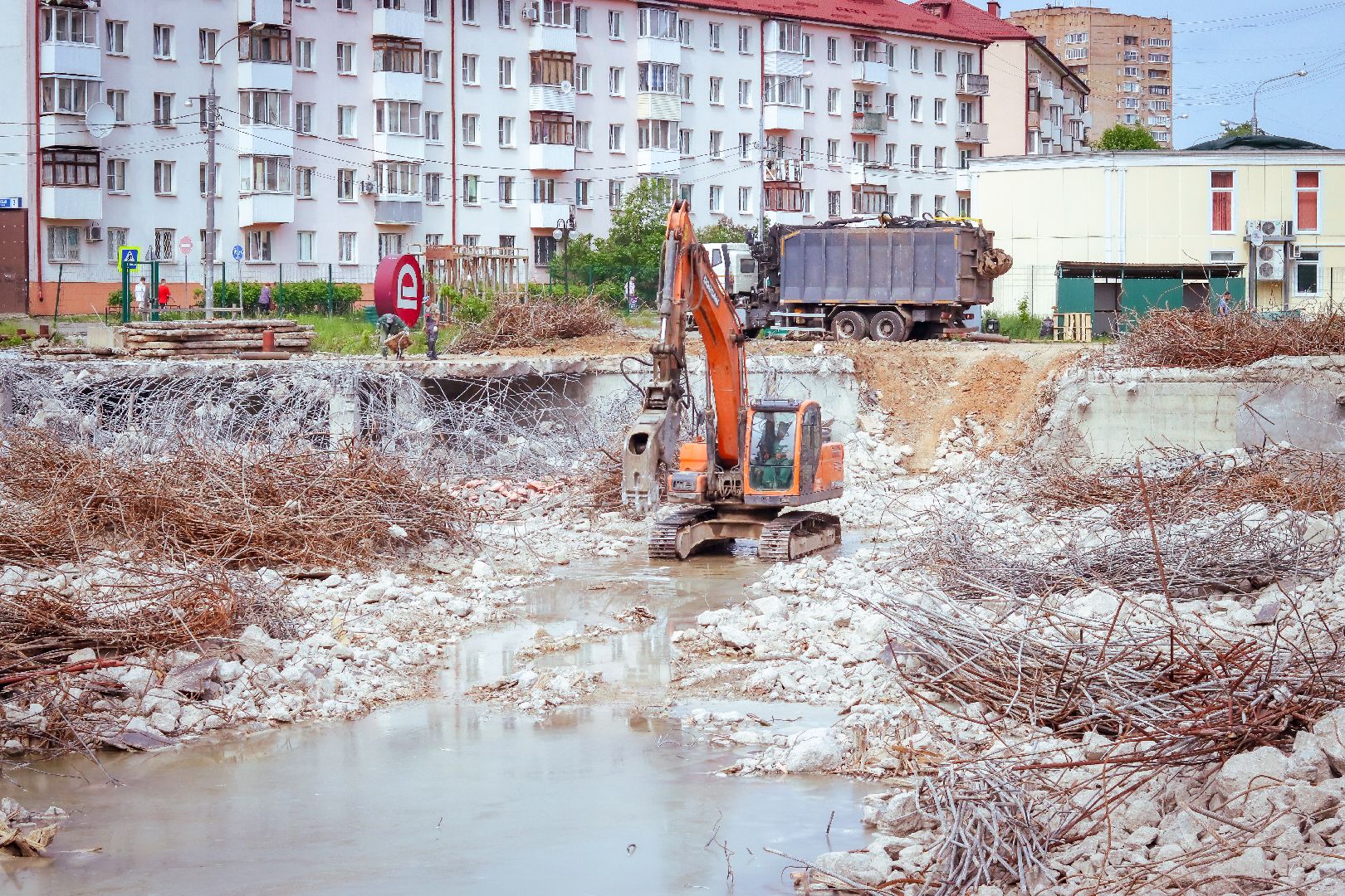 клин, общество, благоустройство, снос зданий, подмосковье,
