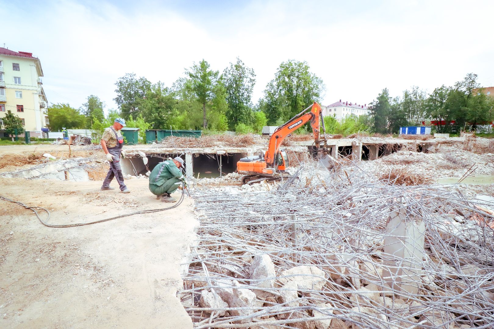 клин, общество, благоустройство, снос зданий, подмосковье,