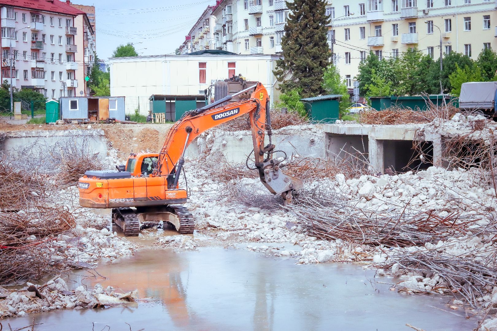 клин, общество, благоустройство, снос зданий, подмосковье,