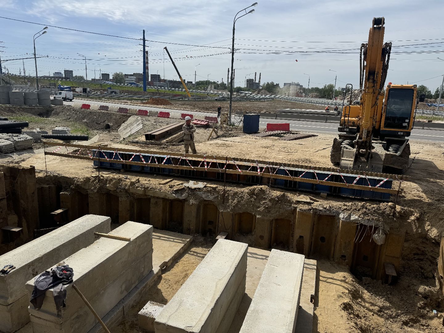 реконструкция каширского шоссе, каширское шоссе , строительство дорожной развязки , ленинский городской округ,