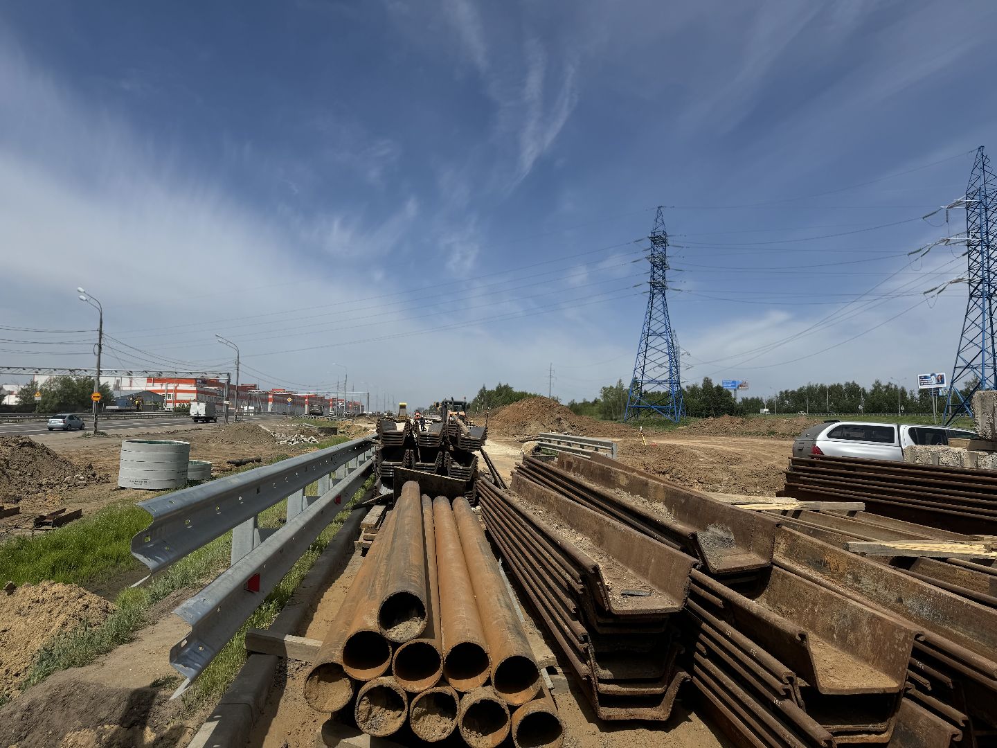 реконструкция каширского шоссе, каширское шоссе , строительство дорожной развязки , ленинский городской округ,