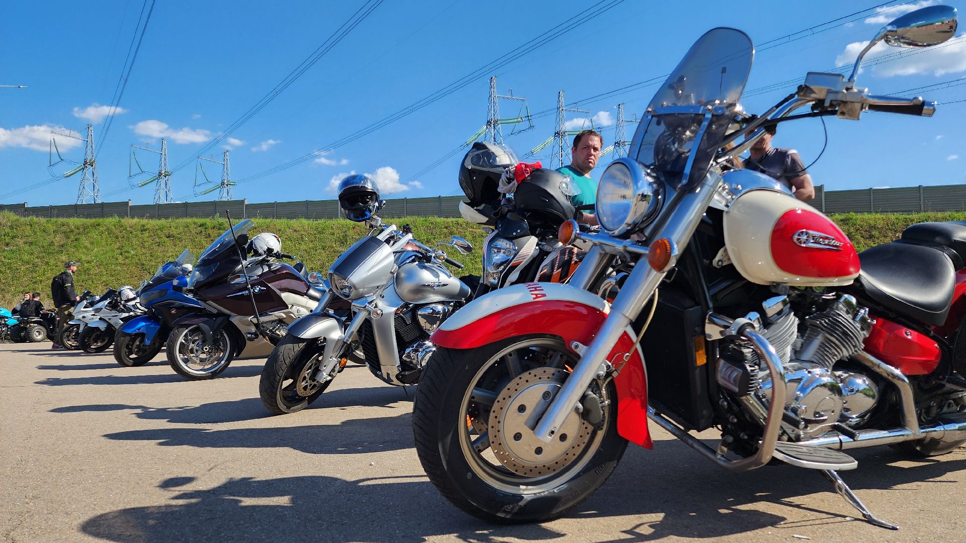 мотосезон, мотоцикл, мотоциклисты, байкеры, летний сезон, домодедово, подмосковье ,