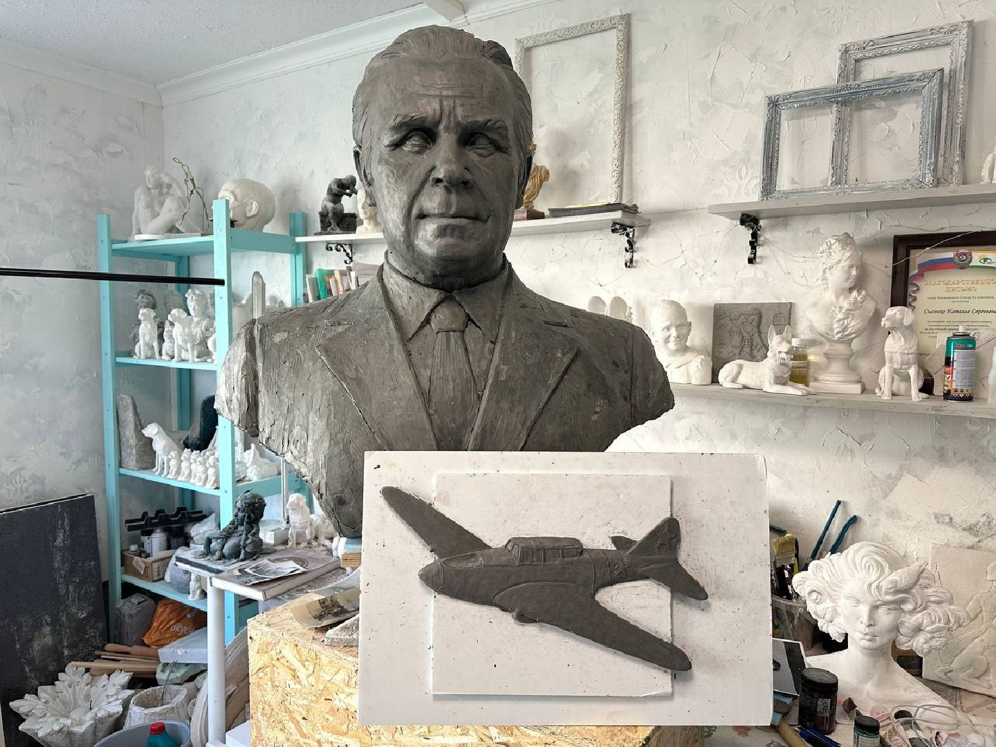 домодедово, скульптура, курыжов, герой,