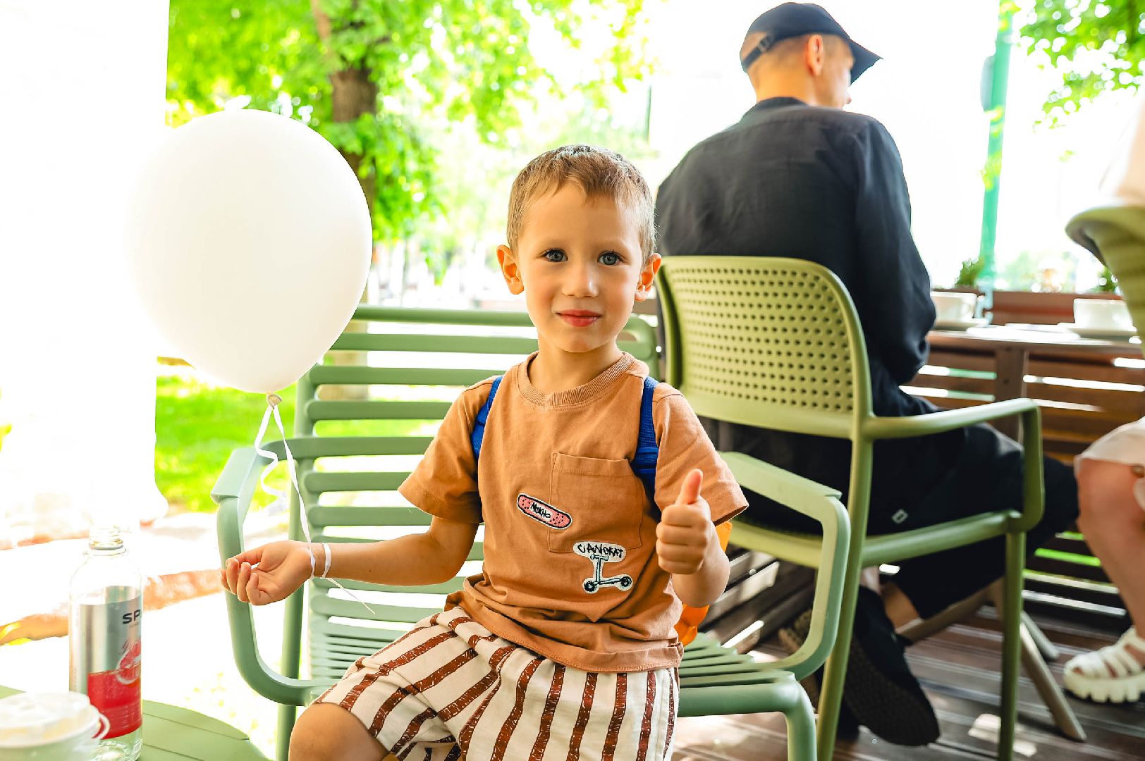 лето, веранда, кофе,