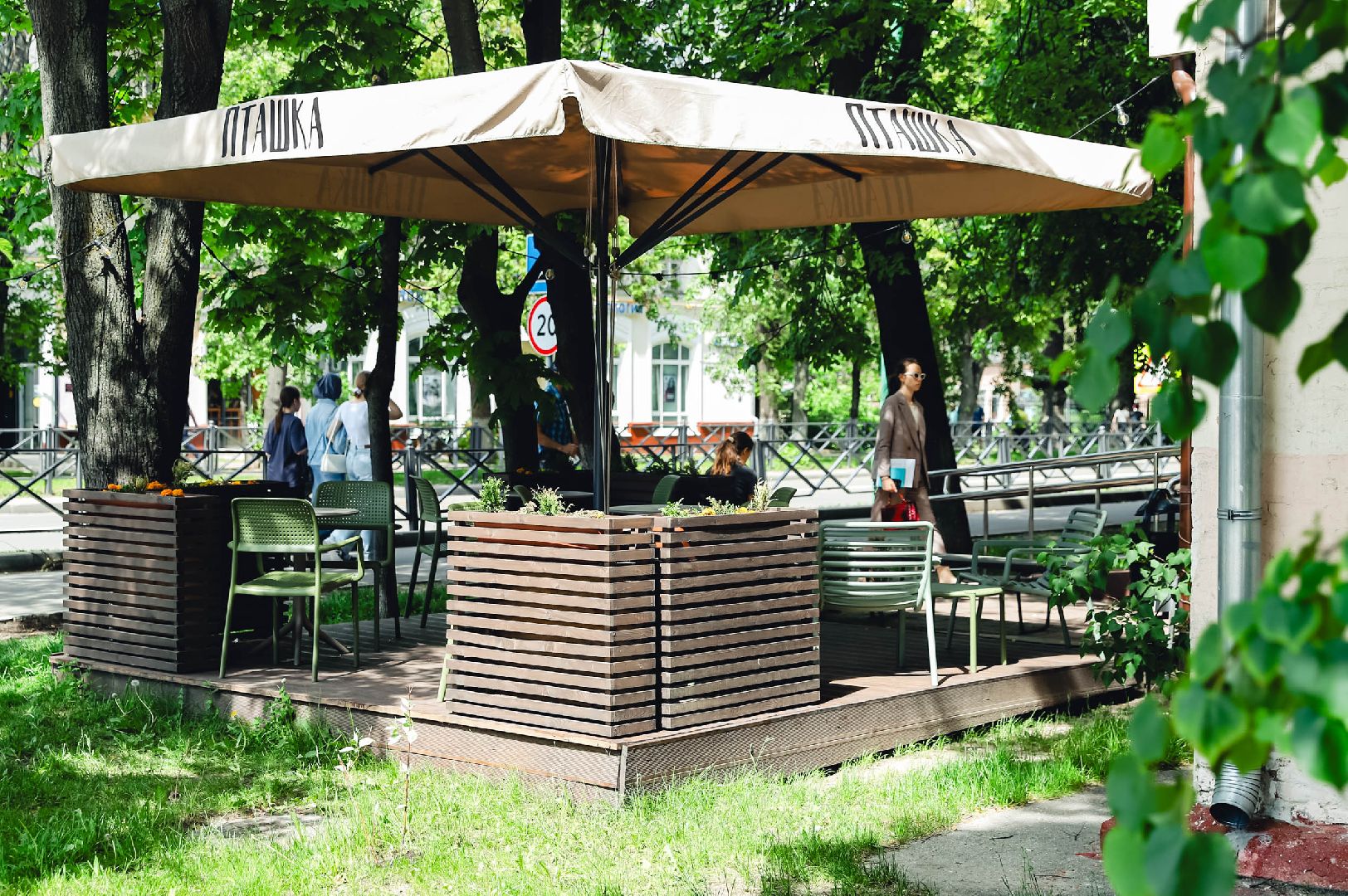 лето, веранда, кофе,