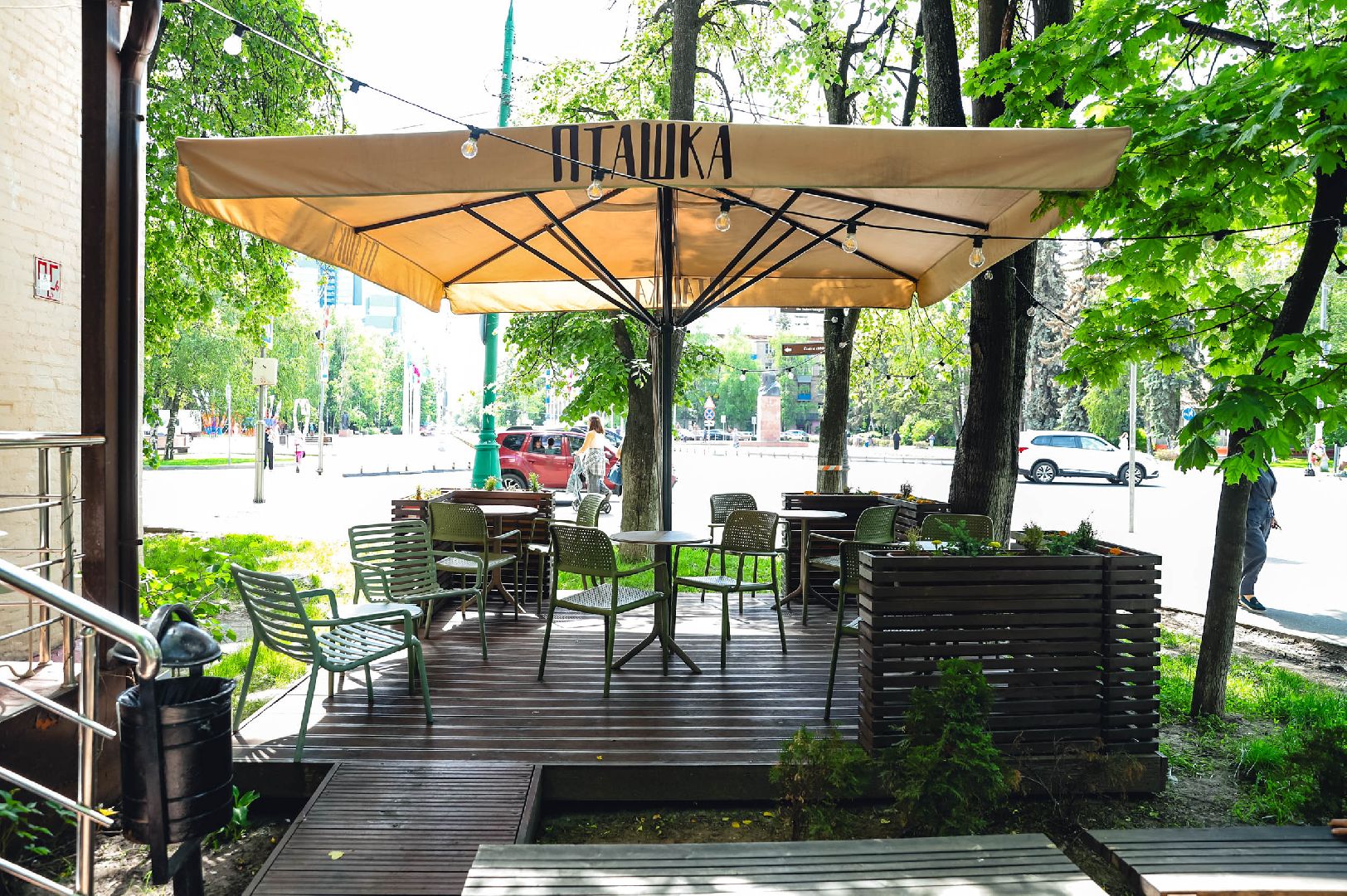 лето, веранда, кофе,